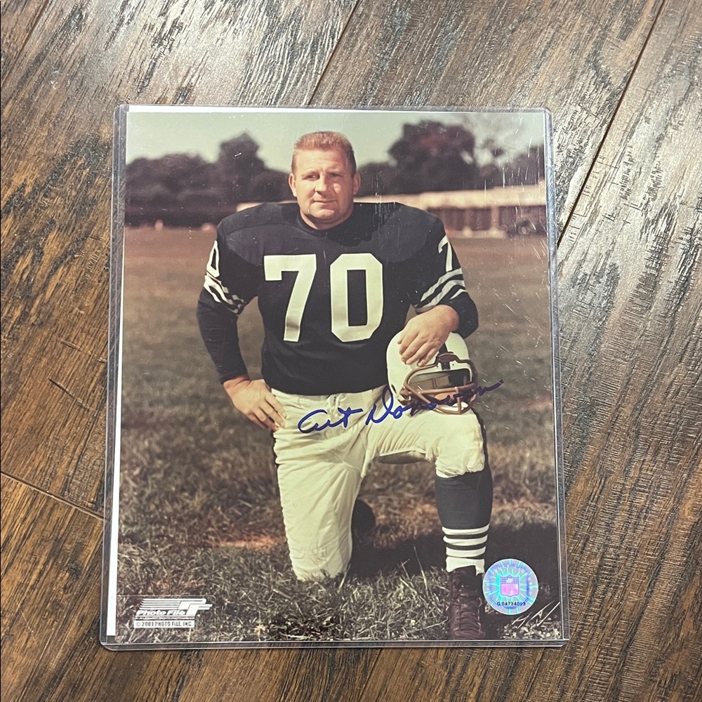 Art Donovan Signed photo